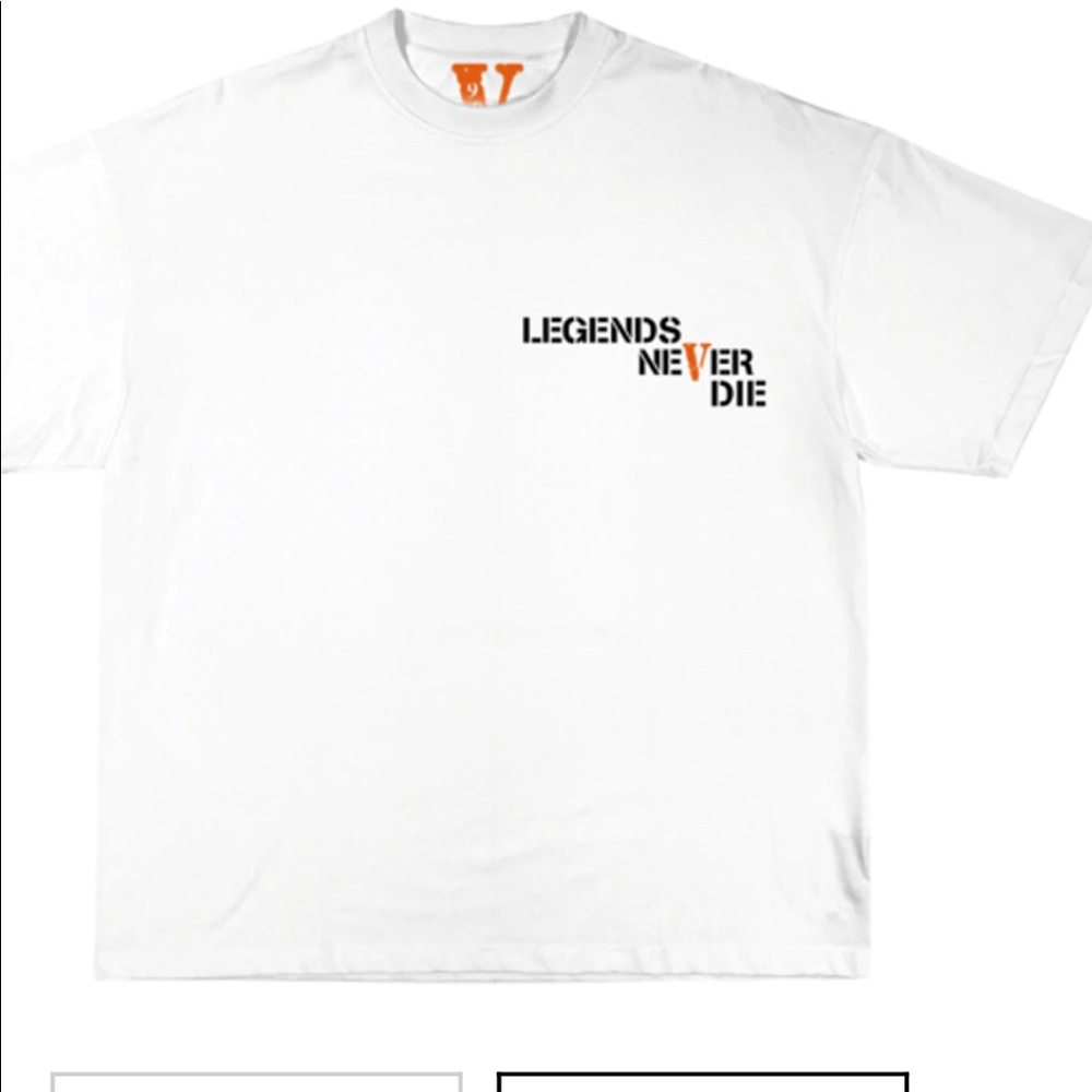 Juice Wrld x Vlone Butterfly T-shirt (White)